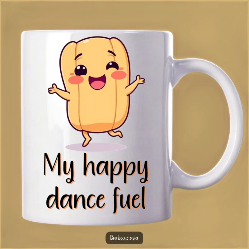 Funny Hot Dog Dance Mug: A Hilarious Gift for Foodie Fun Lovers