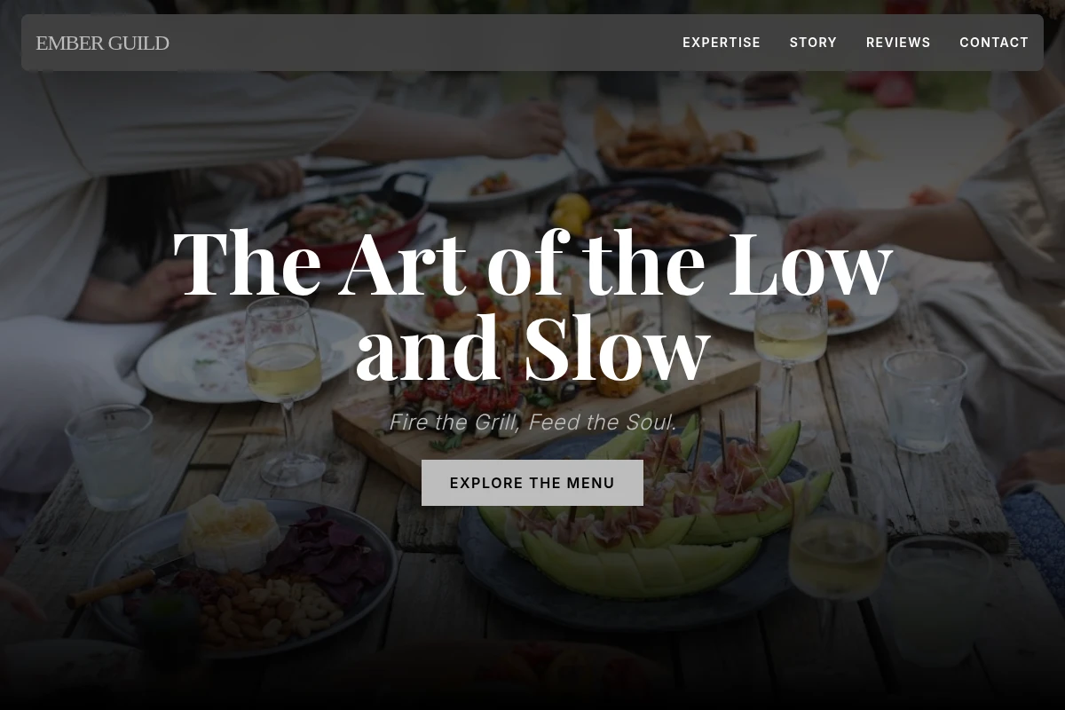 Slow-cooked Bbq