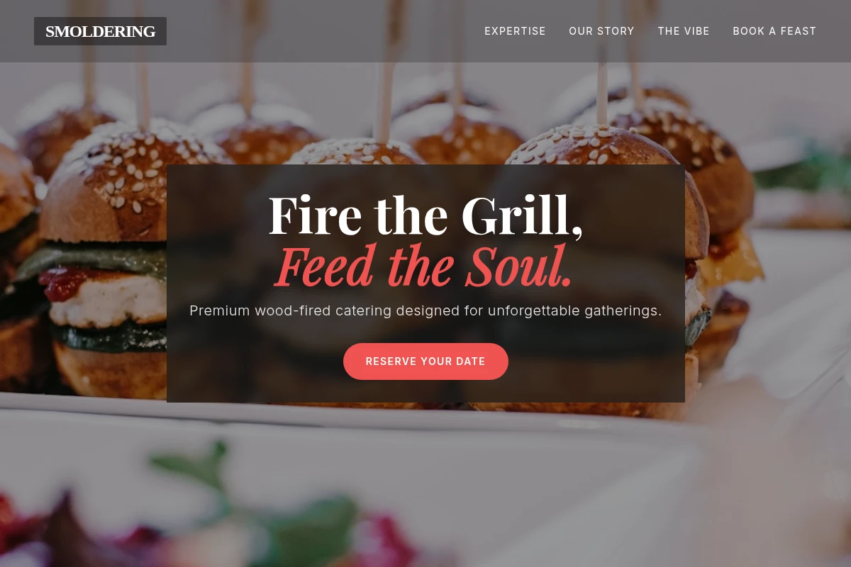 Smoldering Catering