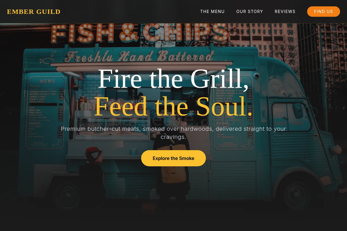 Butcher Food Truck