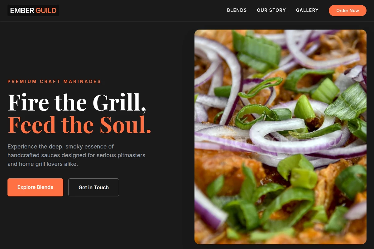 Marinade Specialty Food