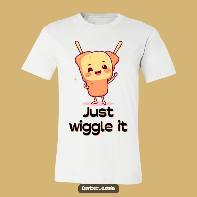 Funny Food Skewer Wiggle T-Shirt: Wear Your Funky Moves